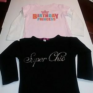 Toddler girl's 2-tops Bundle